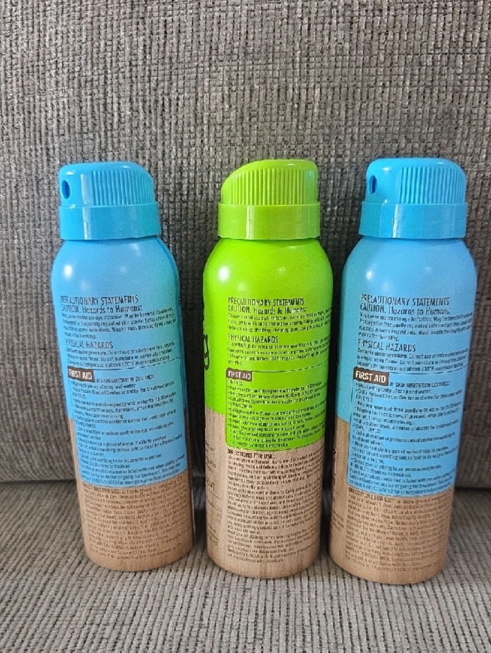 Shu Bug Kids (2) & Active (1) Insect Repellent Spray, All New, 3oz. Each.